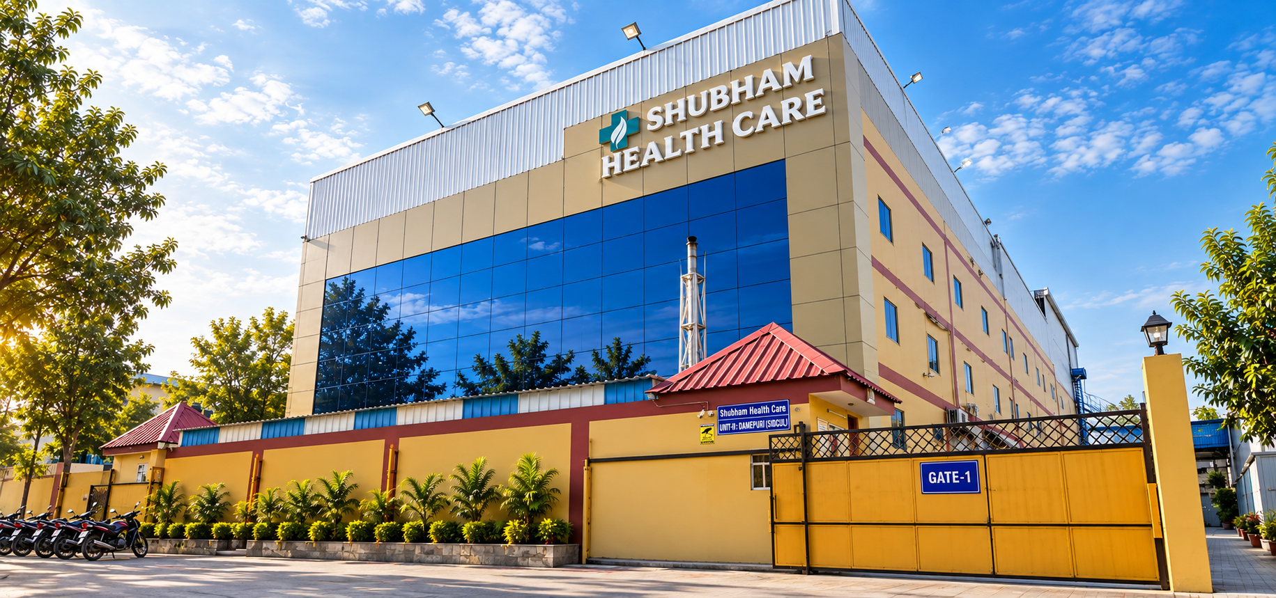 Shubham Healthcare pharmaceutical manufacturing facility
